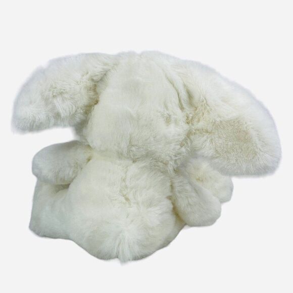 Vintage 90s Dan Dee White 14" Easter Bunny Rabbit Plush Jellybean Ears Bowtie - Picture 5 of 16